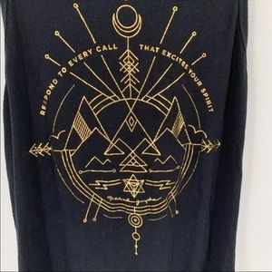 Spiritual Gangster black tank top M
